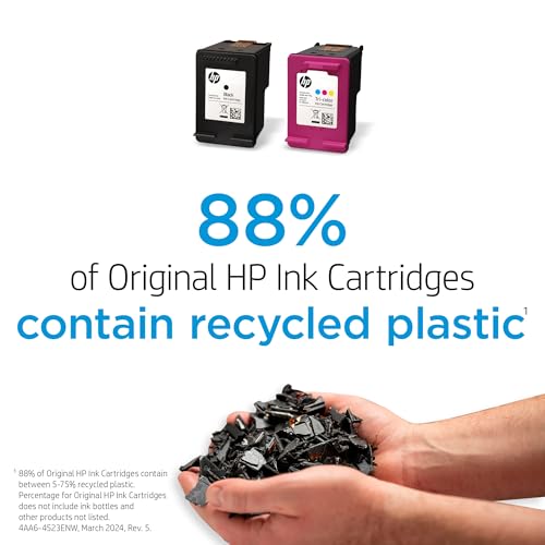 Original HP 962 Cyan, Magenta, Yellow / 962XL Black Ink Cartridges (4-Pack) | Works with HP OfficeJet 9010 Series, HP OfficeJet Pro 9010, 9020 Series