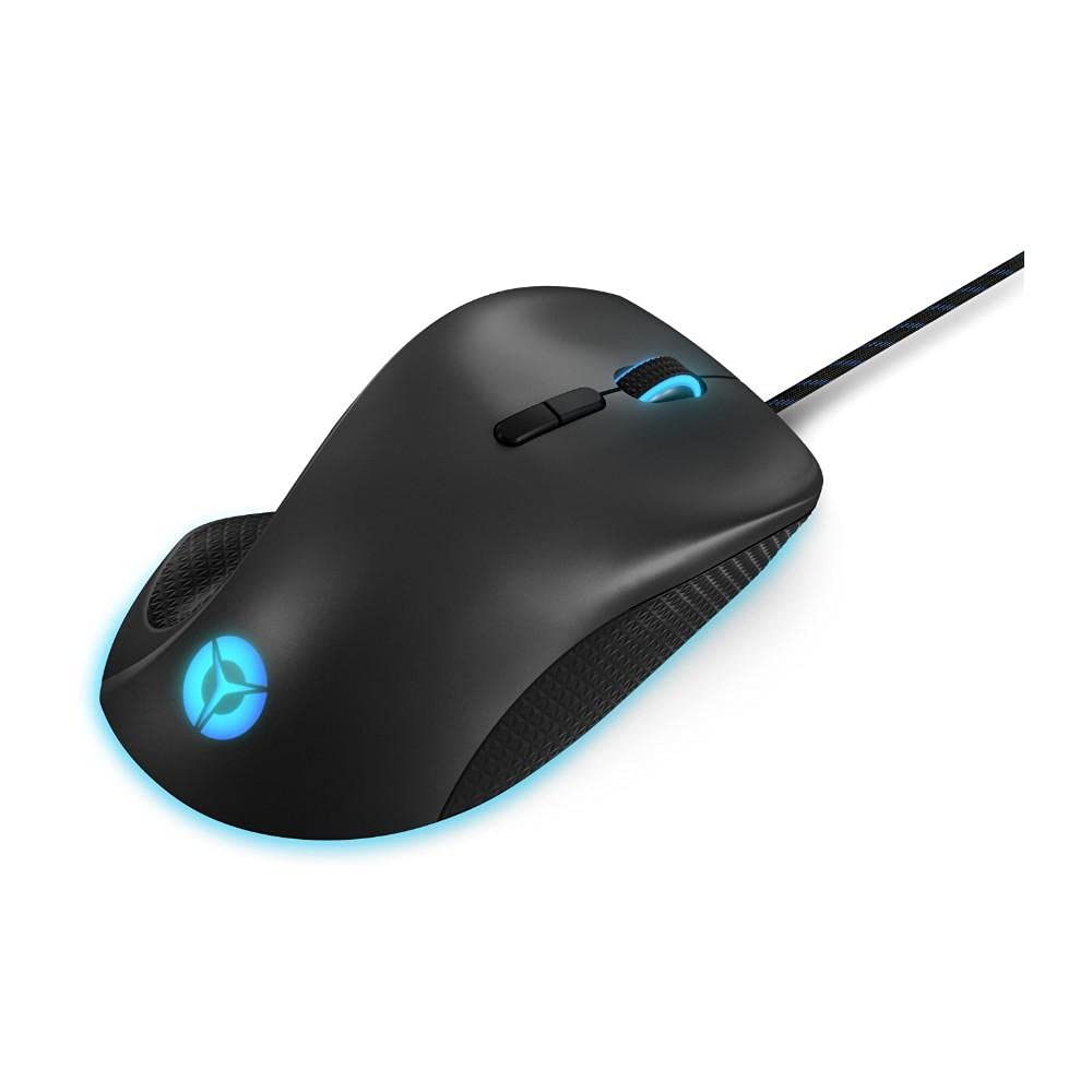 Lenovo Legion M410 Wireless RGB Gaming Mouse – 6 Button Palm Grip Mouse with 16,000 DPI, 53 Hour Rechargeable Battery, 2-Zone RGB Lighting, NVIDIA Reflex Compatible