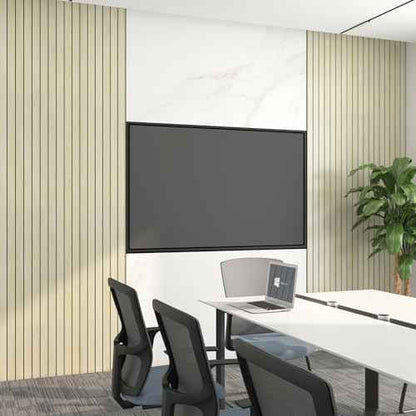 LACHEERY Herringbone Wood Slat Wall Panels for Interior Wall Decor Peel and Stick Fluted Wooden Panels for Living Room Bedroom Walls Beige Wood Slat Panel Roll Self Adhesive Foam PVC Slats 11.8"x79"