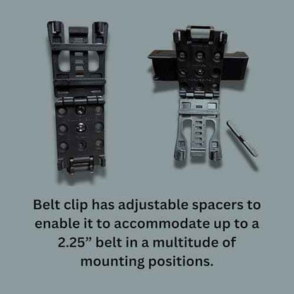 Clip & Carry EDC Belt Holster for The NITECORE EDC29 Tactical Flashlight - Secure Fit, Quick Draw Access, Lightweight EDC Holster - Flashlight not Included