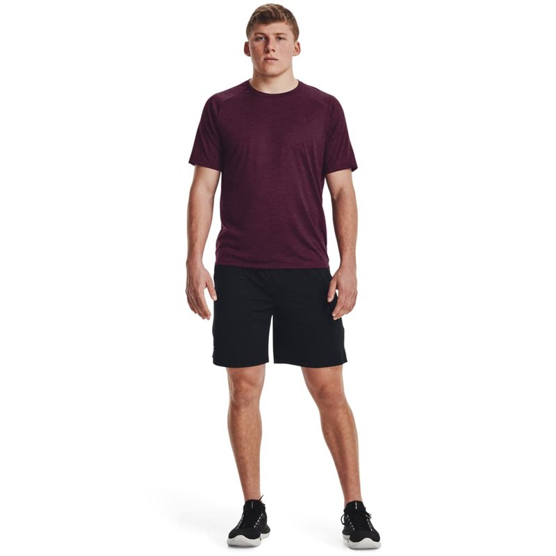 Under Armour Men's Tech 2.0 Short-Sleeve T-Shirt, (572) Purple Stone / / Black, Large Tall
