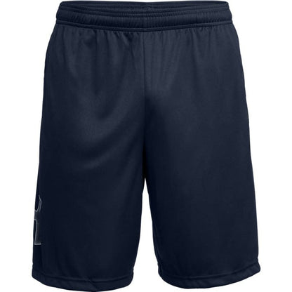 Under Armour Men's Tech Graphic 10" Shorts, Academy Blue (409)/Steel, 5X-Large Tall