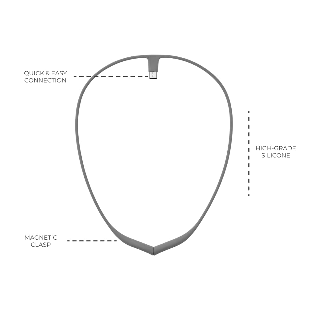 Upright Magnetic Necklace (Necklace Only) for GO S and GO 2 Posture Corrector Trainer (Pink)