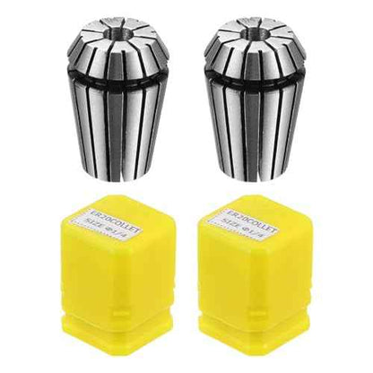uxcell ER20 Spring Collet, 1/4" Chuck for CNC Engraving Machine Lathe Milling 2pcs