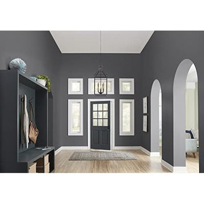 KILZ TRIBUTE Paint & Primer, Interior, Color Sample, Deep Onyx, 8 Ounces