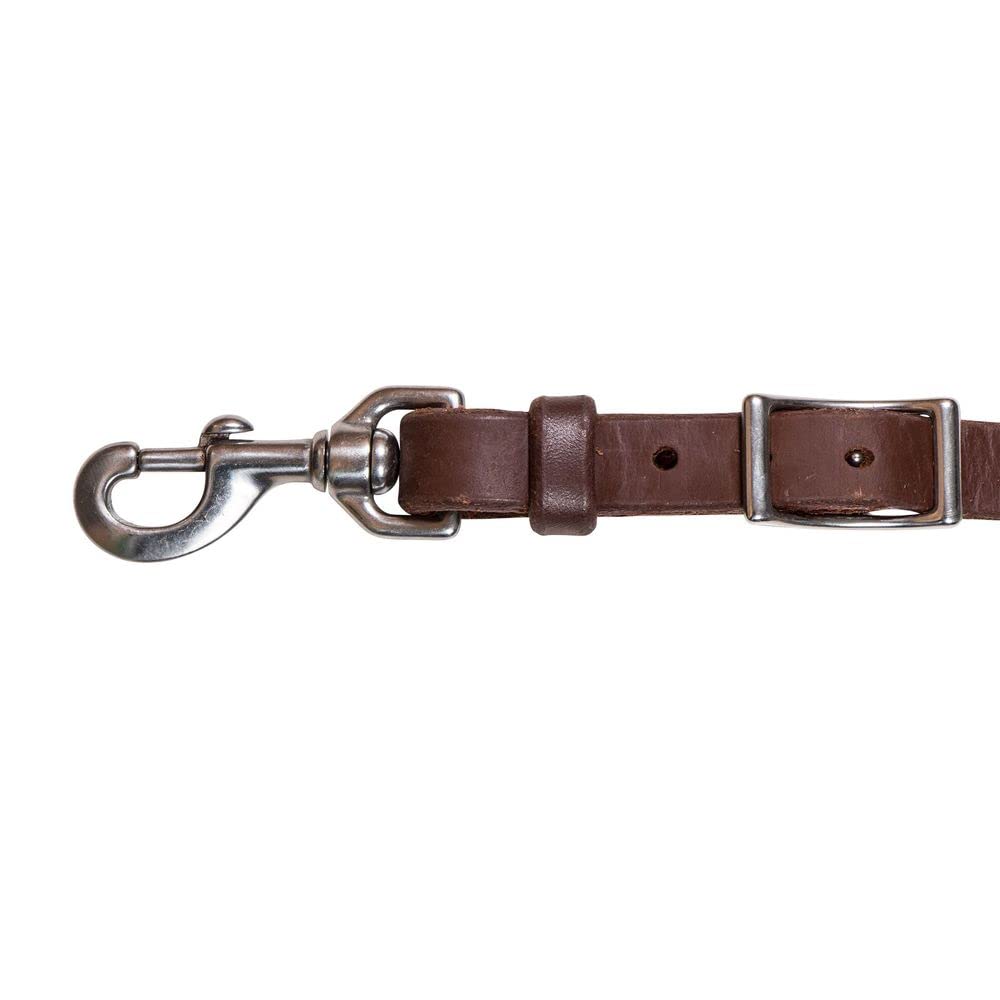 Billy Royal Oiled Hermann Oak Leather Breastcollar | Lifetime Workman's Warranty | Hermann Oak Leather | Contoured for Comfort | Robust Stainless Steel Hardware | Handcrafted in The USA