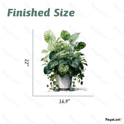 Plant Wall Stickers for Living Room Green Tropical Leaves Monstera Deliciosa Wall Decal Stickers Peel and Stick Wall Art Home Decor Wall Stickers for Bedroom Bathroom Classroom