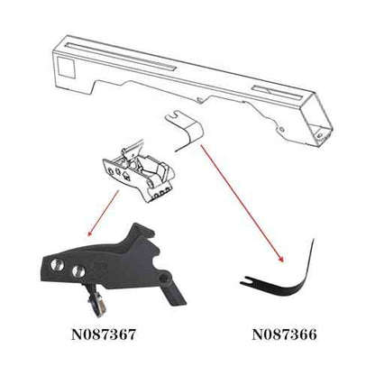 replacement parts,Miter Saw Mounting Brackets Release Lever Kit,fits for DW7231,N087371,DE7025-XJ Miter Saw Mounting Brackets,Heavy Duty Miter Saw Stand (OEM NO,N087367 N087366)
