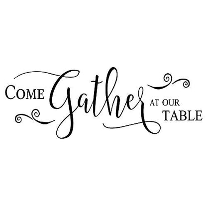 Come Gather at Our Table Home D?cor Kitchen Dining Room Wall Art Kitchen Wall D?cor