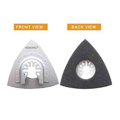 Oscillating Tool Sanding Pad£¬HEMUNC 3-1/8 Inch Triangle Sanding Pads 3PCS Fit Oscillating Multitools like Dewalt, Fein Multimaster, Bosch, Dremel, Makita, Milwaukee, Rockwell, Ryobi, Craftsman, Ridgid