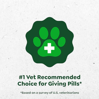 Greenies Feline Pill Pockets for Cats Natural Soft Cat Treats, Catnip Flavor, 1.6 oz. Pouch (45 Treats)