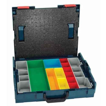 Bosch Bosch ORG72-RED Organizer Set for i-BOXX72, Part of Click and Go Mobile Transport System, 30-Piece, Blue/Red