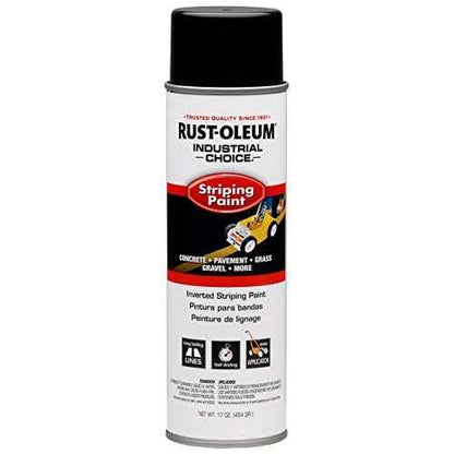 Rust-Oleum Corporation 1677838 S1600 Inverted Black Gloss 18 OZ. Spray, 18 Fl Oz (Pack of 1)