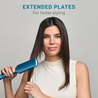 Nano Titanium Ultra-Thin Hair Straightener, Professional Flat Iron For All Hair Types