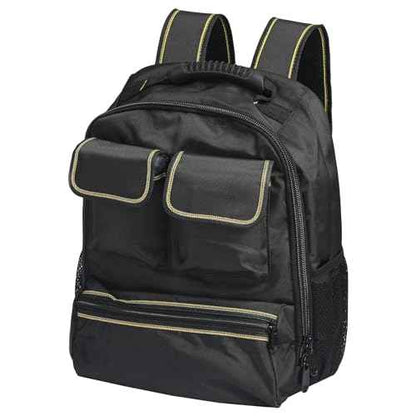 HARFINGTON Tool Backpack Tools Organizer Multipurpose Multifunction Pockets ToolBag for Men Women with Adjustable Shoulder Strap