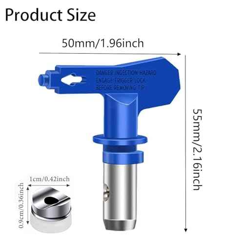 Reversible Airless Paint 2 Sprayer Tips for Airless Sprayer, 315 Spray Tip Nozzle (/Pack)