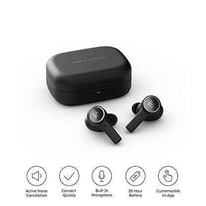 Bang & Olufsen Beoplay EX - Wireless Bluetooth Earphones with Microphone and Active Noise Cancelling, Waterproof, 20 Hours of Playtime