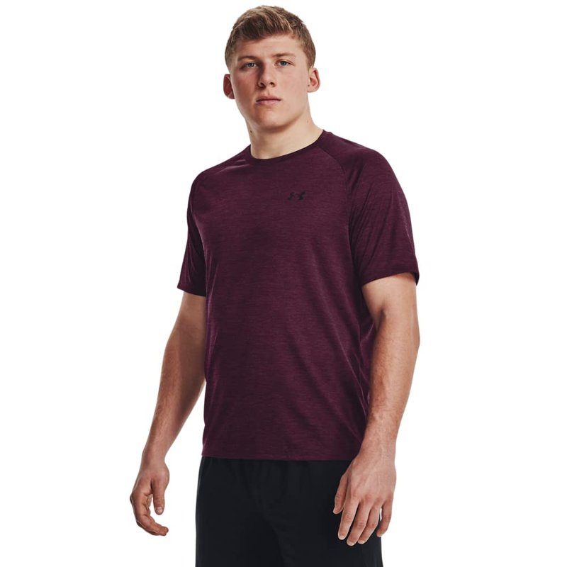 Under Armour Men's Tech 2.0 Short-Sleeve T-Shirt, (572) Purple Stone / / Black, Medium