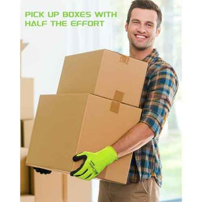 12 Pairs Foam Latex Coated Work Gloves with Breathable Nylon Shell for Precision Tasks, Construction, Warehouse