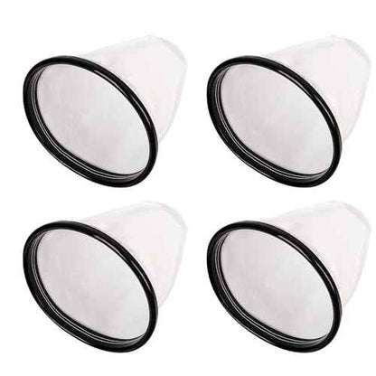 4 Pack 2KE2105000 Filter Bag Replacement Compatible with Hoover Backpack Vacuum Cleaner Commercial C2401/C2401010 Reusable Cloth Bag Liner Replacement Filter Bags with Royal Model RY4000 / RY4001