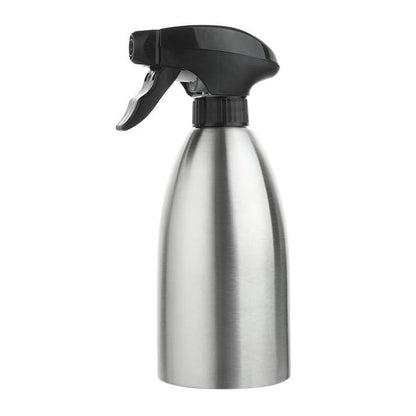 Stainless Steel Olive Oil Sprayer Bottle, 17 Oz/500ml Sauce Vinegar Sprayer Dispenser, Water Sprayer Bottle,Kitchenware Tools for Cooking, Frying, BBQ and Grilling
