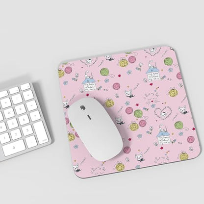 Cute Cat Pink Wallpaper Removable Vinyl Self-Adhesive Sticky Contact Paper for Kids Room Waterproof Wallpaper Perfect Baby Girl Bedroom Boys Room Girly Dollhouse Fun Decoration 17.7"x70.8"