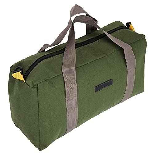 18 Inches Wide Mouth Electrician Storage Bag,Electrician Storage Bag Portable Multifunctional Tools Organizer