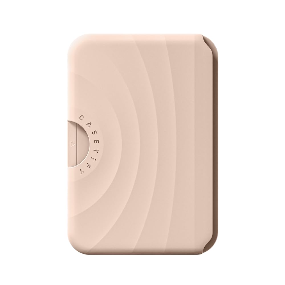 CASETiFY Snappy Ripple Wallet [Campatible with Magsafe] - Oat