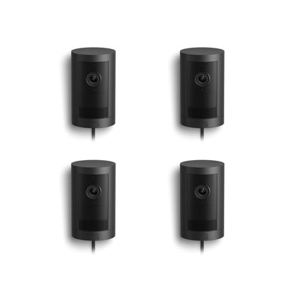 Introducing Ring Outdoor Cam Plus, Battery — Wide-Angle 2K Video with Ring Vision, Low-Light Sight for full-color night vision, Mount-Anywhere Versatility, White