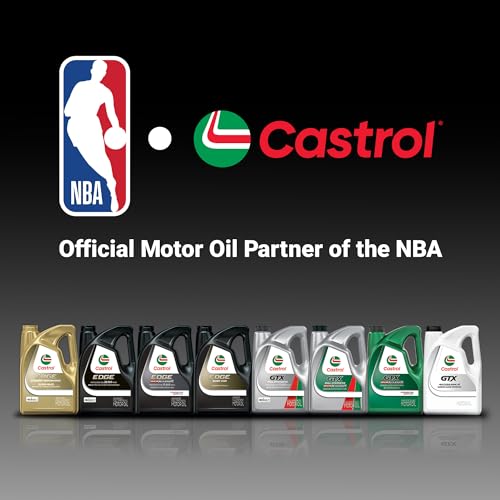 Castrol EDGE High Mileage 5W-30 Advanced Full Synthetic Motor Oil, 1 Quart