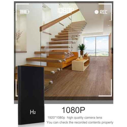 Hidden Camera Spy Camera 1080P 5000mAh Portable Power Bank Spy Camera with Night Vision,10 Hours Continuous Record Nanny Cam for Home Office Outdoor No WiFi No Audio