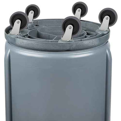 Replcament Casters for Brute Trash Bin Dolly Set of 10, 3-Inch Trash Can Dolly Replacement Wheels(375LBS-2)