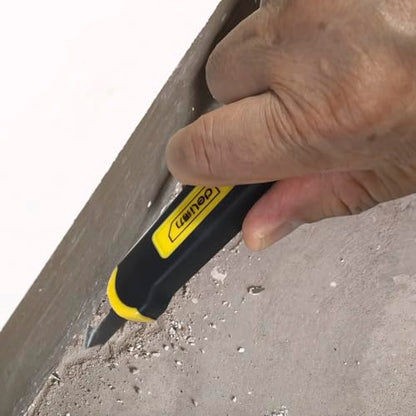 Grout Removal Tool Grout Removal Blade 1 Handle and 3 Grouting Saw Blades Used to Clean Debris in The Gaps of Tiles for Better Filling