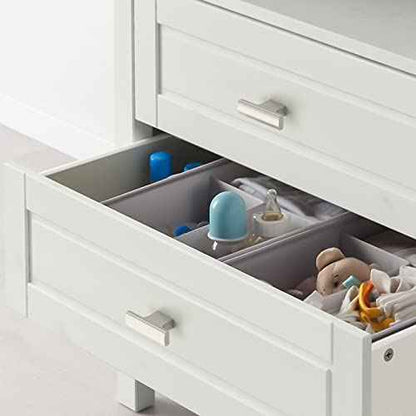 Asidrama 30 Pack Brushed Satin Nickel Kitchen Cabinet Knobs Drawer Cabinet Hardware Zinc Knobs for Dresser Drawers