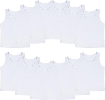 Soccer Jersey Pinnies - 12 Pack Basketball Scrimmage Vests for Kids & Adults | Team Practice Gear