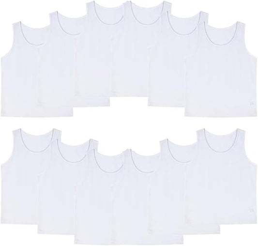 Soccer Jersey Pinnies - 12 Pack Basketball Scrimmage Vests for Kids & Adults | Team Practice Gear