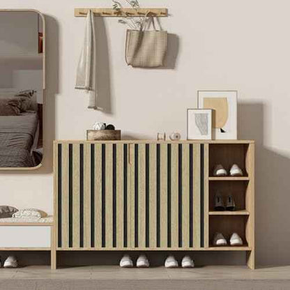 Wallpaper Peel and Stick 17.5" x 196" Self-Adhesive Wood Grating Stripe Faux Wood Contact Paper Wall Paper PVC Vinyl Film Removable Waterproof Stick Paper Wall Coverings Shelf Home Decorative