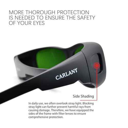 Professional IPL Safety Glasses OD 5+, 200-2000nm Reliable Absorption Filtering Laser Eye Protection Goggles, Anti-fog, UV400 Protection for IPL/OPT Pulsed Light Hair Removal, Beauty therapy