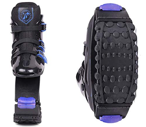 Jump Shoes | Bounce Shoes | Exercise & Fitness Adults Unisex 120LBS - 300LBS (Men's 6-8 150-250 LBS, Blue Black)