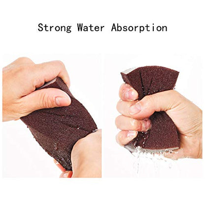YAROMO Sanding Sponge for Epoxy Glitter Tumblers, 4 Pack Epoxy Grinding Blocks Apply to Remove Smudges and Bumps, Superfine Epoxy Refinishing Papers for Making Glitter Tumbler Cups