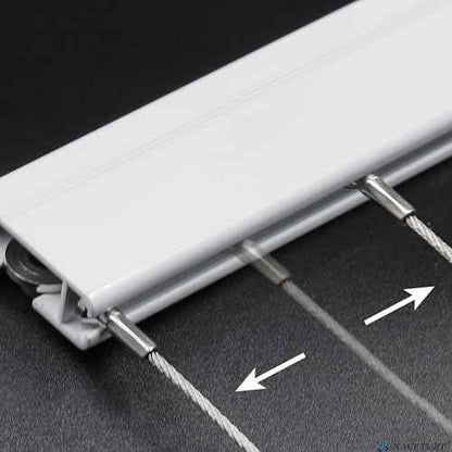 Picture Rail Hanging System- Innovative Art Hanging Rail System Including 4 Pcs 24" Picture Rails, 4 Pcs 2M Picture Rail Hooks & Installation Hardware- Elegant Picture Hanging Kit for Gallery