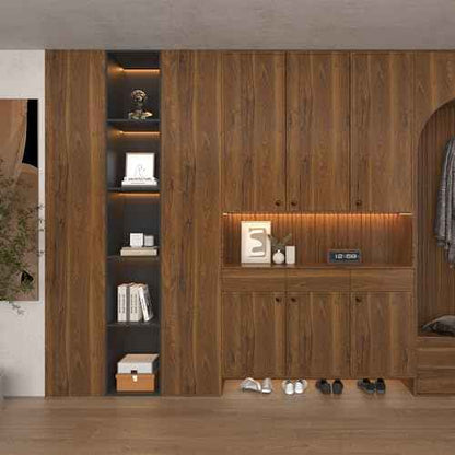 TANONE Wood Grain Contact Paper Thickened Wood Peel and Stick Wallpaper, Easy to Install Self-Adhesive Decorative Vinyl Film Wall Paper, Waterproof & Durable for Furniture Covering 15.7'' X 118''
