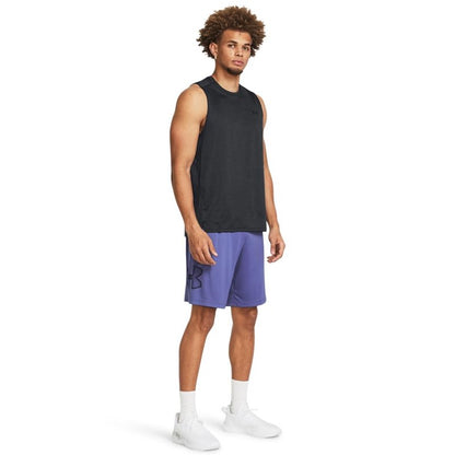 Under Armour Men's Tech Graphic 10" Shorts, (561) Starlight / / Black, 5X-Large