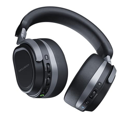 Turtle Beach Stealth 700 Gen 3 Wireless Multiplatform Amplified Gaming Headset for Xbox Series X|S, Xbox One, PC, PS5, Mobile – 60mm Drivers, AI Noise-Cancelling Mic, Bluetooth, 80-Hr Battery – Black