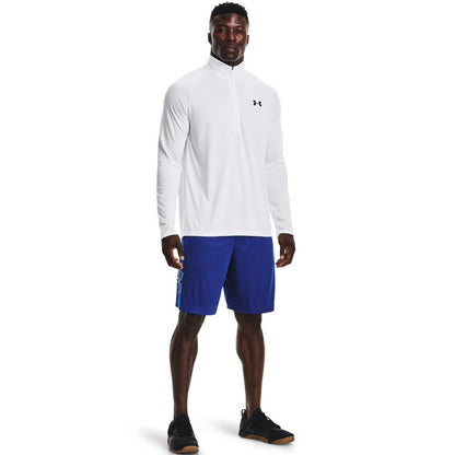 Under Armour Men's Tech Graphic 10" Shorts, Royal (402)/Mod Gray, Large