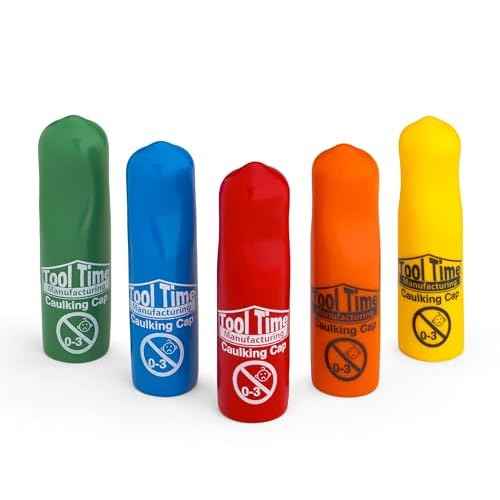 REUSBLE CAULKNG CAPS 5PK (A)