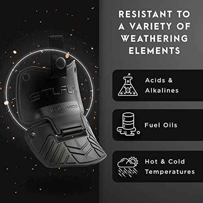 STLFLX - MetGUARDZ¢â Metatarsal Guard for Safety Boots and Shoes, Shoe/Work Boot Metatarsal & Lace Protector, SEN 600, Lace-Up Version
