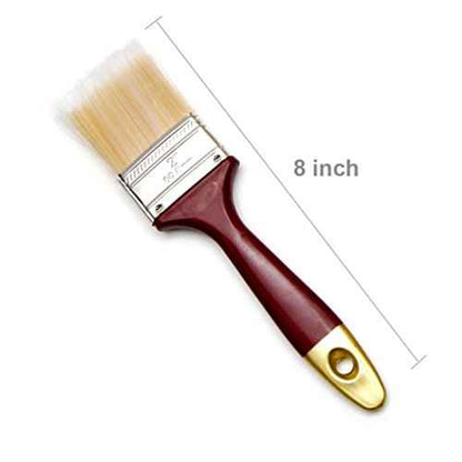 2 inch, 1.5 inch, 1 inch Paint Brushes Designed Latex or Oil Based Paints for Indoor or Outdoor with Comport Handle (3 Pack)