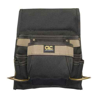 CLC Custom Leathercraft 1823 Nail and Tool Bag, Poly, 8-Pocket , Blue