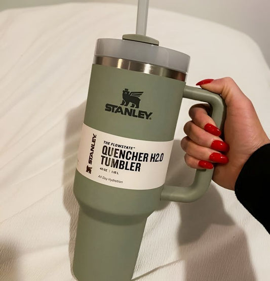 Stanley Quencher H2.0 40oz Tumbler – Restful Green